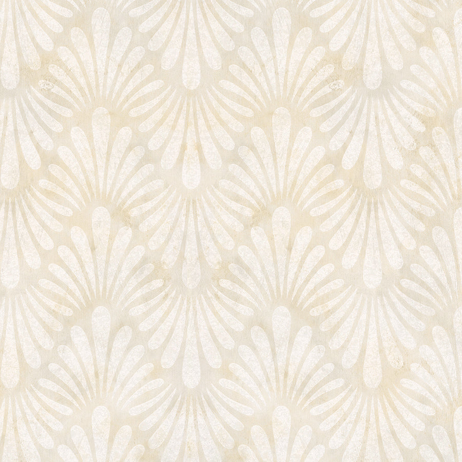  Dieter Langer Tapete Vlies Tropfen Wellen Creme 58801