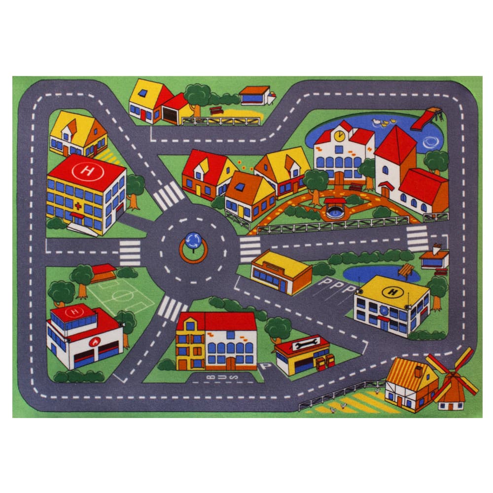  Kinderteppich Crooz WASCHBAR Rutschhemmend 95x133 Cm