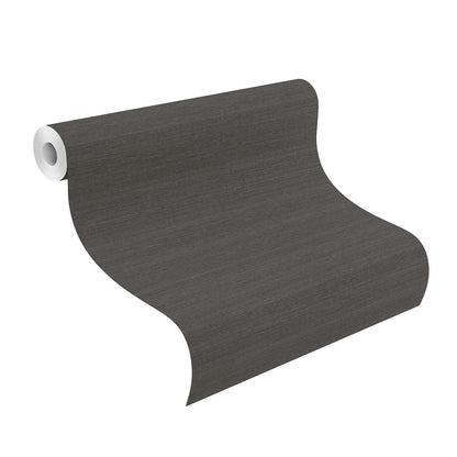  Rasch Vliestapete Quergestreift Vintage Schwarz 528909