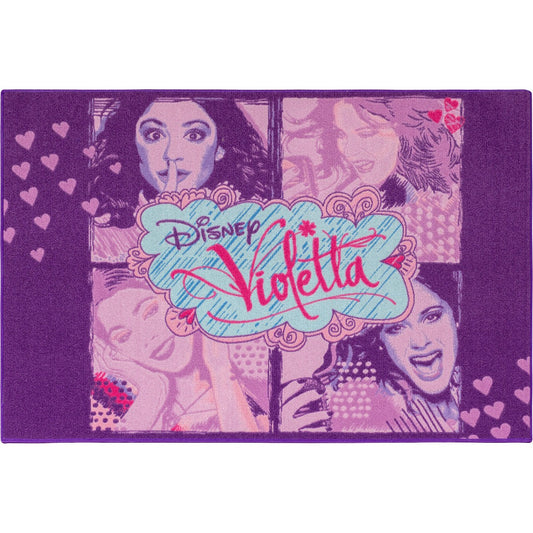  Spielteppich Disney Violetta Mädchen Kinderteppich 95x133 Cm