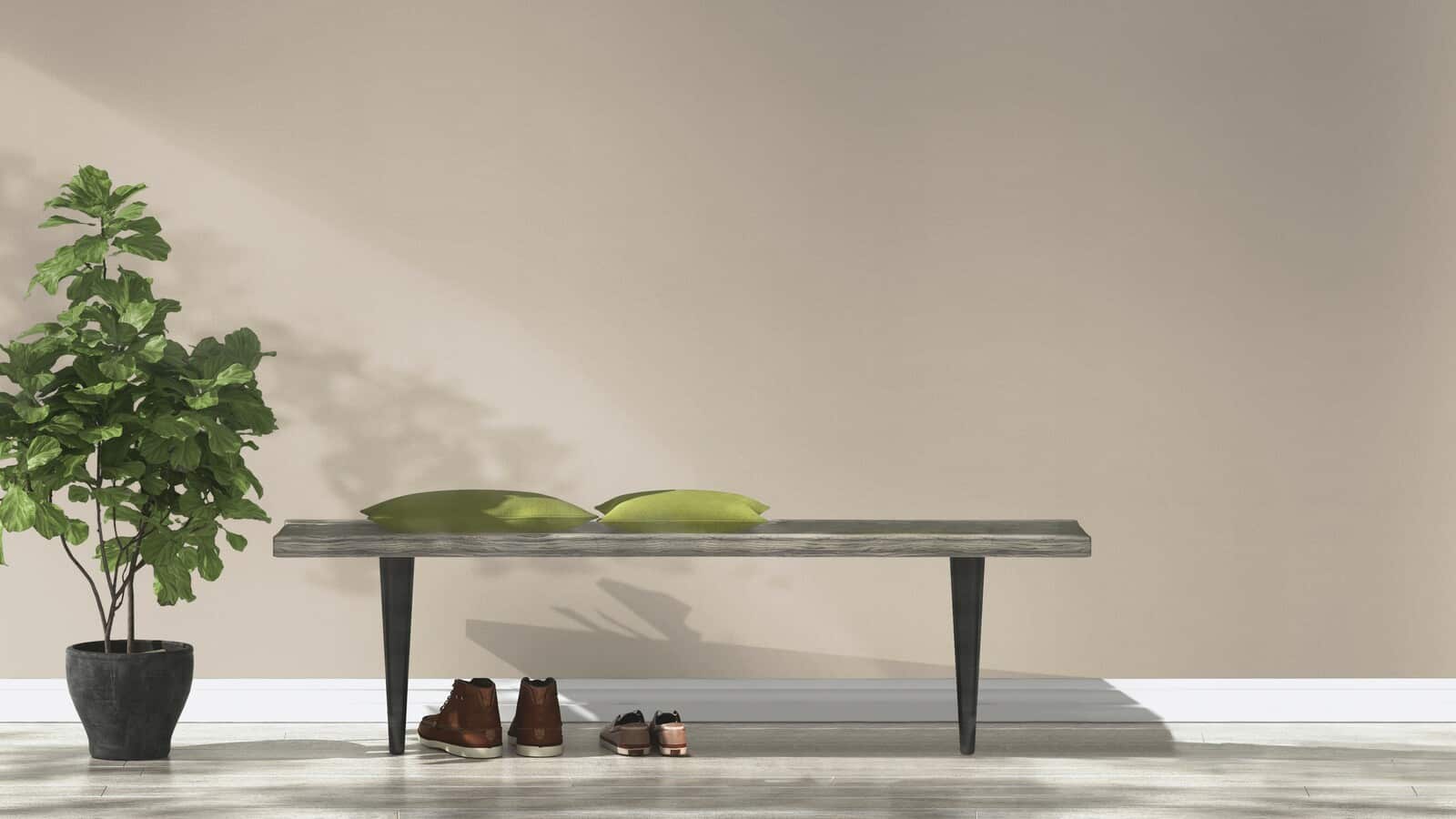  Tapete Barbara Home Collection Einfarbig Beige-Grau