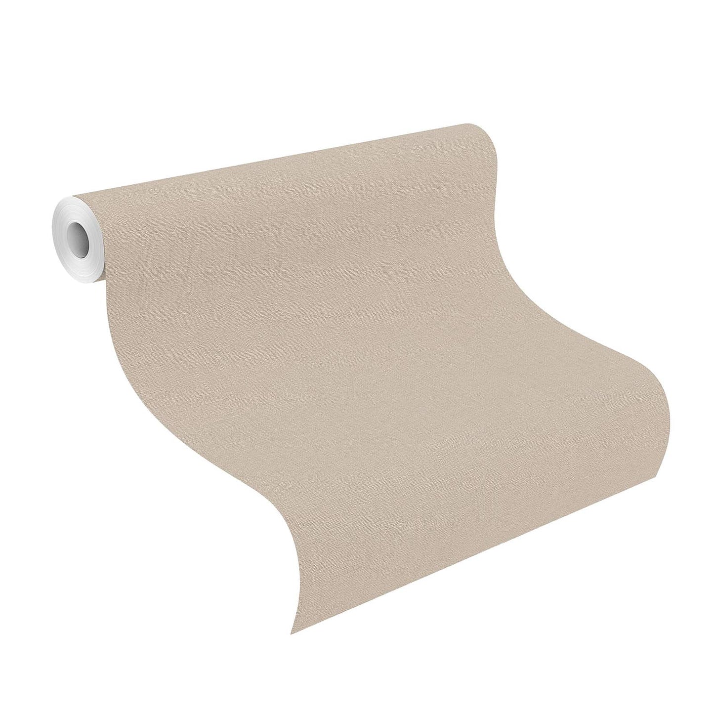  Tapete Barbara Home Collection Einfarbig Beige-Grau