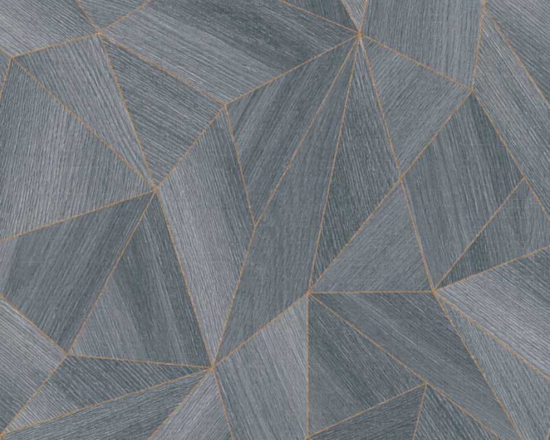  Tapete Vlies Daniel Hechter Dreieck 3D Anthrazit 36133-3