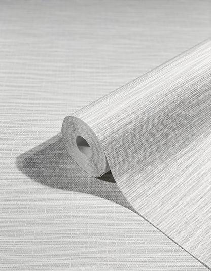  Tapete Vlies Struktur Textil Natur Weiss-grau 33322