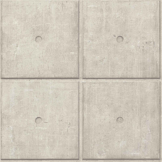  Rasch Vliestapete 499421 Steine Beton Grau Beige