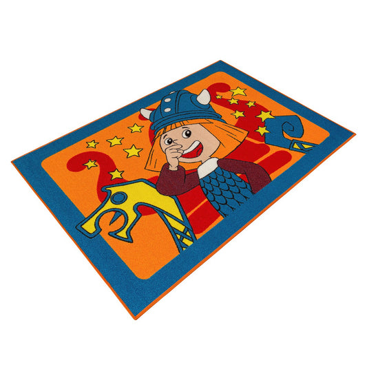  Wickie Kinderteppich Spielteppich Mädchen Jungen 95x133 Cm