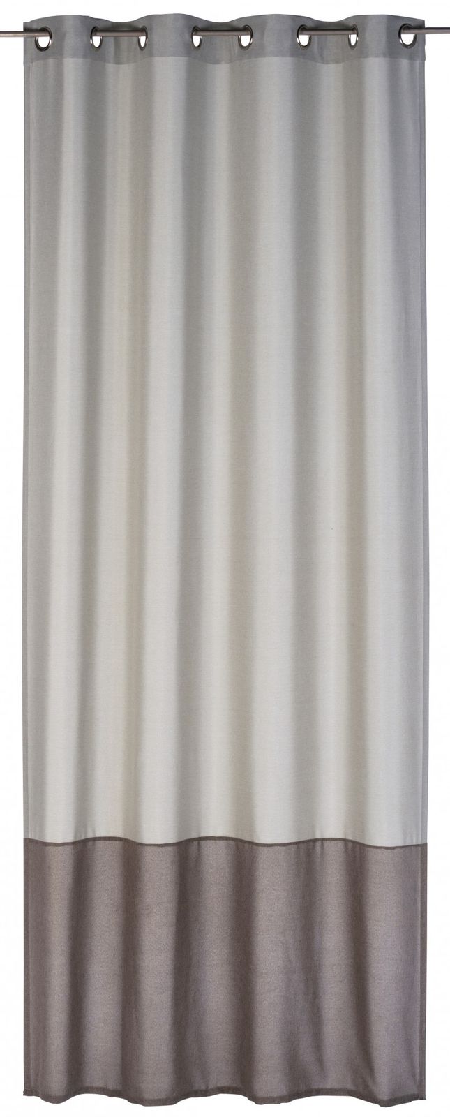  Ösenschal Dualino 140 X 255 Cm Streifen Beige 196462